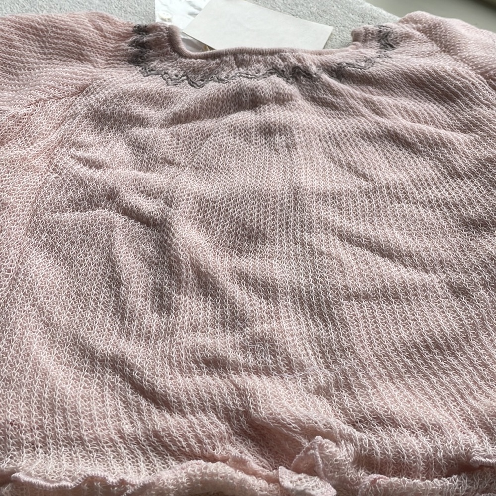 Baby set of 2 pieces brand new. 18-24 months. Bloom brand. Pink with gray design - Picture 3 of 8